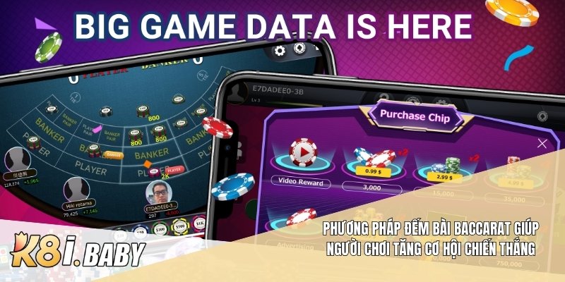 Phương pháp đếm bài baccarat giúp người chơi tăng cơ hội chiến thắng